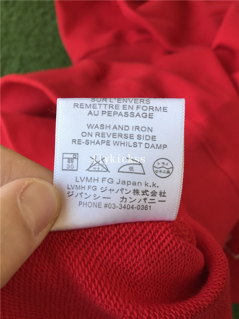 LVS Supreme Red Hoody